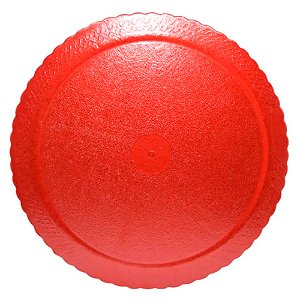 Cakeboard Redondo 15cm Vermelho