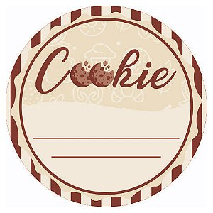 Etiqueta Adesiva Hiper com 60 Unidades Cookie Xxx