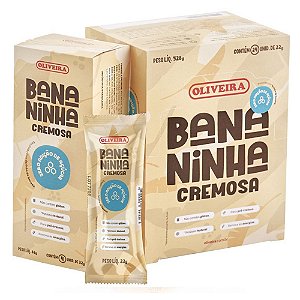 Bananinha Cremosa Sem Açúcar 24un/22gr