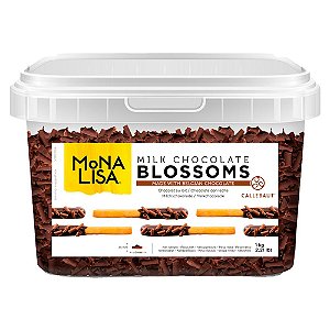 Chocolate Belga Callebaut Blossoms Mona Lisa ao Leite - 1kg