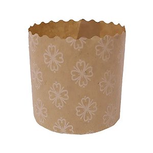 Forma Panetone Kraft 100G 10Un - Ultrafest