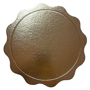 Cakeboard Viva Paper 15cm Ouro Rose