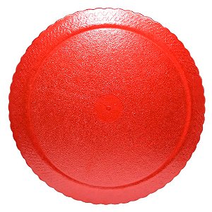 Cakeboard Redondo 35cm Vermelho