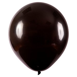 Balão 5 Redondo Preto 50Un