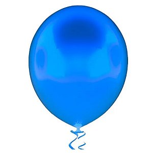 Balão 11 Uniq Azul Clássico 25un - São Roque