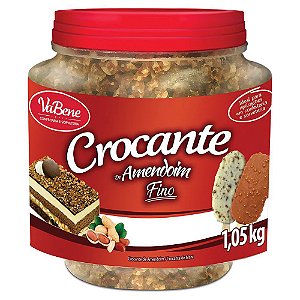 Crocante Amendoim Fino 1,05kg - Vabene