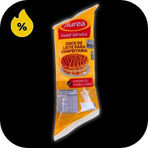 Doce de Leite Confeitaria 1,01Kg - Áurea