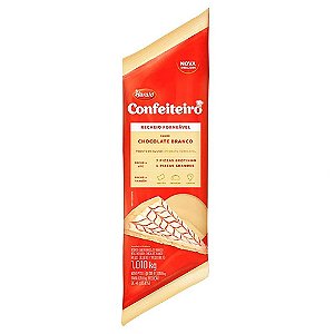 Recheio Forneável  Confeiteiro Branco 1,01kg - Harald