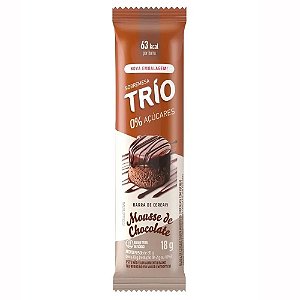 Trio Zero Mousse Chocolate 18G