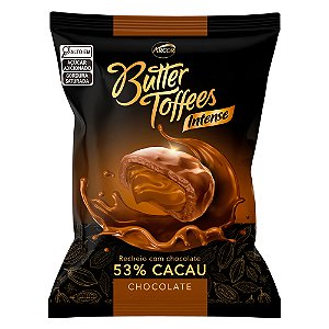 Bala Butter Toffe 90gr 53% Cacau Chocolate Arcor