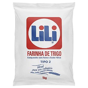 Farinha de Trigo 1Kg Lili