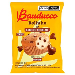 Bolinho Gotas de Chocolate 40gr Bauducco