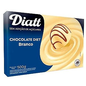 Chocolate Branco Diet Diatt 500gr Bel