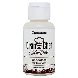Corante para Chocolate Colorbits Branco Gel 50gr granchef