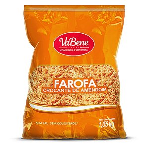 Farofa Crocante Amendoim 1,05kg Vabene