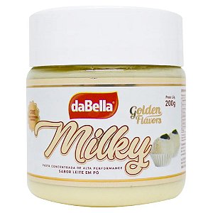 Pasta Saborizante Concentrada Golden Flavors Milk 200gr Dabella