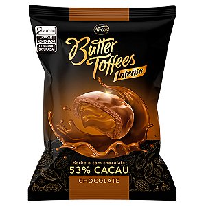 Bala Butter Toffe 53% Chocolate 500gr Arcor