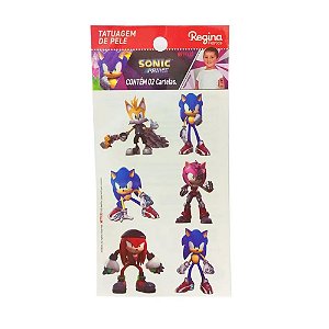 Tatuagem de Pele Sonic - Regina