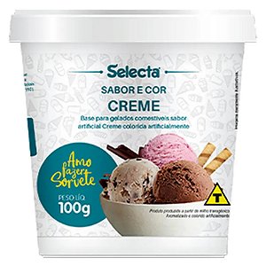 BASE P/SORVETE 100GR CREME MIX