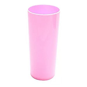Copo Long Drink Rosa Bb 350Ml Qualy