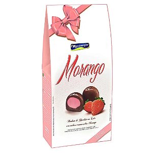 Bombom com Recheio de Morango 55g - Montevérgine