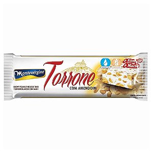 Torrone com Amendoim 17g - Montevérgine