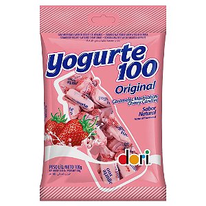 BALA YOGURTE 100 MORANGO 100GR DORI