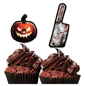 Picks para Doces Halloween 8Un - Regina