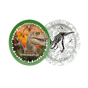 Prato Dinossauro 8un - Regina