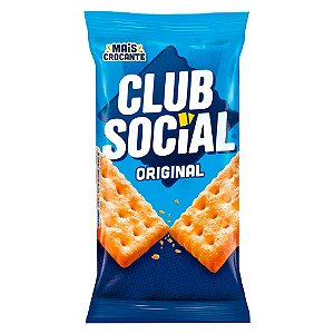 Biscoito Club Social Original 144g - Lacta