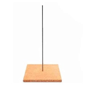 Suporte Pequeno para Balão com Base de MDF e Haste de Alumínio 50cm - Grintoy