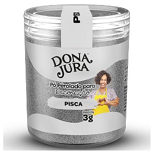 Pó para Decoração Pisca 3g - Dona Jura
