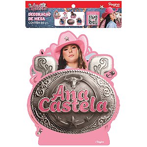 Decoração de Mesa Ana Castela 6un - Regina