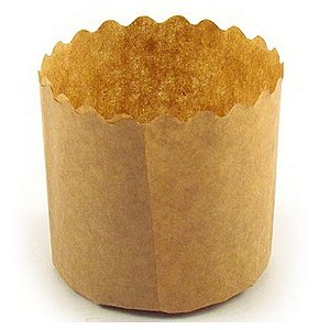 Forma Panetone Kraft 500g 25Un - Lda Embalagens