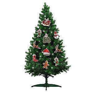 Enfeite para Árvore de Natal 10un - Regina