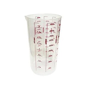 Copo Medidor Transparente 500ml - Lsc Toys