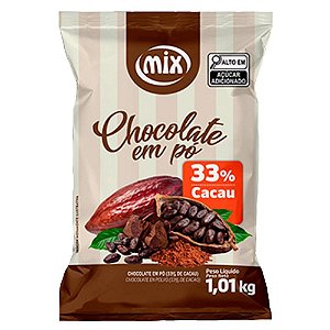 Chocolate em Pó 33% 1,01kg - Mix