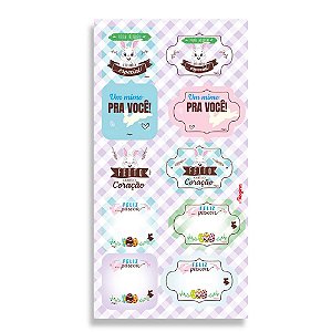 Etiqueta Decorativa de Páscoa 10un - Regina