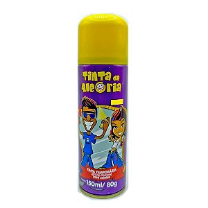 Tinta da Alegria para Cabelos Amarelo  150ml - Dalegria