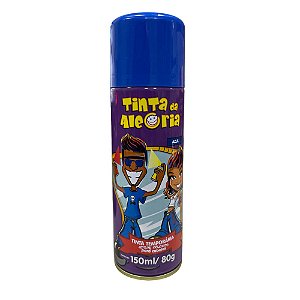Tinta da Alegria para Cabelos Azul 150ml - Dalegria