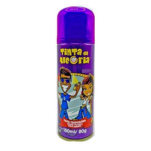 Tinta da Alegria para Cabelos Roxo 150ml - Dalegria