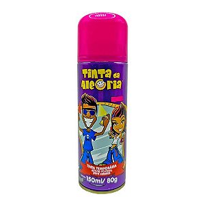 Tinta da Alegria para Cabelos Rosa 150ml - Dalegria