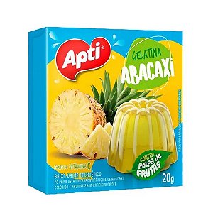 Pó para Gelatina de Abacaxi 20g - Apti