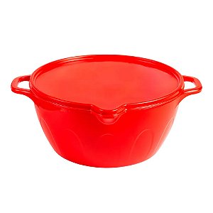 Caçarola Vermelha com Tampa 2L - Blue Star