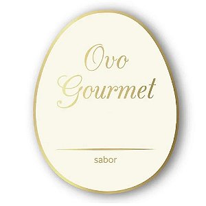 Etiqueta Ovo Gourmet 40un - Stickr