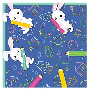 Express Lápis de Cor Azul 24x24cm  25un - Cromus