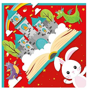 Express Castelo Vermelho 32x32cm  25un - Cromus