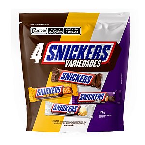 Chocolate Snickers Variedades 171G - Mars