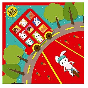 Express 35x35cm City Tour Vermelho 25Un - Cromus