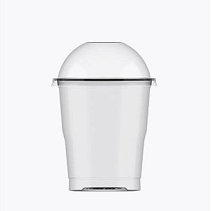 Copo Crystal Bello com Tampa Bolha 250ml  20un - Plastilânia